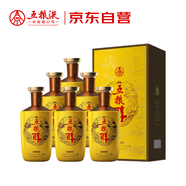 五糧液股份 五糧醇金裝濃香型白酒 50度 500mL*6瓶 整箱原箱裝