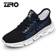 零度男鞋 休閑鞋小白鞋透氣網(wǎng)鞋男戶(hù)外運動(dòng)ins老爹鞋潮流輕便鞋子男 黑色137 42