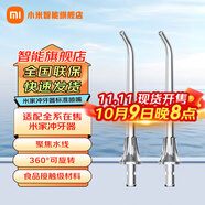小米（MI） 米家電動(dòng)沖牙器2 家用洗牙器美牙儀 牙齒沖洗器清潔器 口腔護理  3檔模式 專(zhuān)業(yè)微氣泡噴嘴長(cháng)續航 米家沖牙器標準噴嘴 2支噴頭