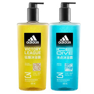 阿迪達(dá)斯阿迪達(dá)斯男士沐浴露洗面奶洗發(fā)水三合一清爽保濕舒緩 三合一沐浴600ml  冰點(diǎn)+征服