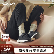 Allbirds復(fù)古阿甘鞋Courier休閑鞋男士透氣經(jīng)典運(yùn)動(dòng)跑步女鞋通勤鞋 灰黑拼色 37 /W7 女碼