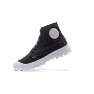 帕拉?。≒ALLADIUM）法國潮牌帕拉丁女鞋高幫帆布鞋情侶馬丁靴休閑男鞋 黑白 36 偏大一碼，請拍小