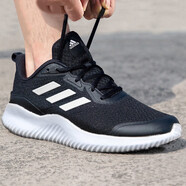 阿迪達斯（adidas）正品男鞋2026春夏款運動(dòng)鞋訓練休閑鞋百搭防滑緩震耐磨跑步鞋男  ID0350/黑白/小椰子 40.5