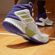 阿迪達斯 （adidas）男鞋2025夏季新款運動鞋Rose1.5羅斯1.5代緩震實戰(zhàn)訓(xùn)練籃球鞋 IG4495 42