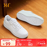 361°運(yùn)動(dòng)男鞋秋冬季學(xué)生復(fù)古厚底增高小白休閑板鞋子男672426615-1
