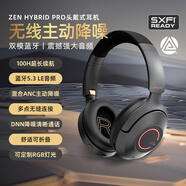 創(chuàng)新科技（CREATIVE）Zen Hybrid Pro 頭戴式無線藍(lán)牙耳機(jī) 音樂游戲吃雞運(yùn)動(dòng)通話主動(dòng)降噪耳機(jī)手機(jī)電腦耳麥 Zen Hybrid Pro