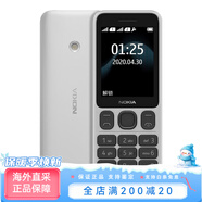 諾基亞（NOKIA）諾基亞 新 150大按鍵大屏幕超長(cháng)待機移動(dòng)學(xué)生機老人手機 諾基亞125灰白色_2g移動(dòng)版 4MB_官方標配_