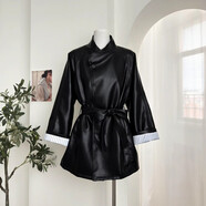 黑色皮衣外套女高級感2025新款秋季酷颯風(fēng)氣質(zhì)巨好看的夾克中長(cháng)款 黑色【甜酷酷颯中長(cháng)款顯瘦高級皮衣外套】 S 【小鳥(niǎo)依人】