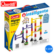 Quercetti意大利啟迪幼兒園早教玩具初級立體管道迷宮組合拼插玩具圣誕禮物 初級立體管道迷宮組合