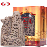 泰山元尊白酒經(jīng)典珍藏52度500mlx4瓶整箱裝 高度濃香型白酒糧食酒禮品酒 52度 500mL 4瓶 （原漿10 整箱）