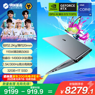 機(jī)械革命極光X 潮玩版 酷睿i9HX 游戲本筆記本電腦(i9-14900HX 32G 1T RTX5060 300Hz 灰)