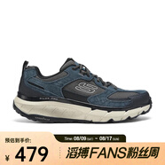 斯凱奇（SKECHERS）SKECHERS DLUX PRO男士綁帶城市戶(hù)外鞋 237755-DKNV 39.5