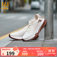 361°運(yùn)動(dòng)鞋男鞋赤焰4秋季網(wǎng)面透氣跑鞋男輕便通勤減震專業(yè)跑步鞋 羽毛白/透明粉密網(wǎng)【女】 38