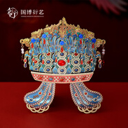 中國國家博物館孝端皇后鳳冠木質(zhì)冰箱貼博物館文創(chuàng)創(chuàng)意裝飾品送朋友特色禮物 國博孝端皇后鳳冠木質(zhì)冰箱貼