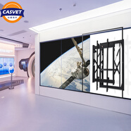 CASVET燦盛 拼接屏液壓前維護支架 液晶電視墻46/49/55/65英寸拼接支架 LG三星?？荡笕A通用拼接屏支架 型號PJ55豎裝*1    55寸液晶顯示器專(zhuān)用
