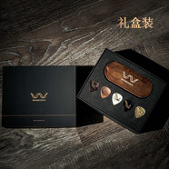 Tagima    Wambooka nativo picks高端意大利手工吉他木盒骨質(zhì)木質(zhì)撥片 【薄款】五種材質(zhì)各一(禮盒裝)