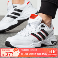 阿迪達斯 （adidas）NEO跑步鞋男2025年秋季減震網(wǎng)面透氣輕便休閑運動鞋BB9774 EG2655/白/一號黑/cloudfoam中底 40 245/6.5