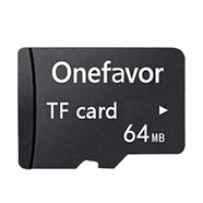 ONEFAVOR高速攝像頭32g內存卡MicroSD卡老人機藍牙音箱手機監(jiān)控存儲卡128G耳機MP3收音機音響16gTF8G閃存卡 64MB-C4【下單之前注意看MB,不是GB】 內存卡+透明卡盒