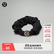 lululemon丨Uplifting 女士帶徽標發(fā)圈 LW9FDGS 黑色 O/S