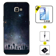 好機友三星A9手機殼A9000保護套A9100防摔SM全包軟超薄情侶潮牌5G版網(wǎng)紅男液態(tài)硅膠女個(gè)性簡(jiǎn)約打工人定制 【三星A9/A9000/A9100】星空背影+全屏