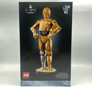 樂(lè )高LEGO/樂(lè )高星球大戰系列 75382TIE攔截機兒童益智積木玩具禮物模型 75398機器人C-3PO