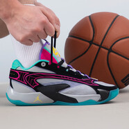 耐克男鞋休閑鞋夏季新款JORDAN LUKA 2東契奇2代實(shí)戰(zhàn)運(yùn)動(dòng)鞋緩震籃球鞋 DX9012-007/LUKA 2/黑白紫色 42 (265mm)