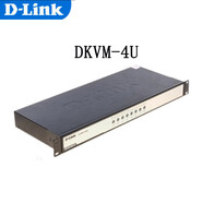 友訊 （D-Link）DKVM-22U 全新4端口USB口桌面KVM切換器 DKVM-8H+A 主機連接數8臺 切換器