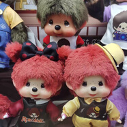 蒙奇奇預售款 Monchhichi蒙奇奇紅色新品一對香港限定 11月中左右到貨