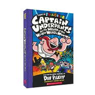【單本試讀 好再買】學(xué)樂內(nèi)褲超人Captain Underpants 全彩漫畫橋梁章節(jié)書英文原版進口書dog man神探狗狗 威猛機器人胖龍藍藍 內(nèi)褲超人與瘋狂女老師的憤怒