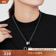 白嵐小裙擺項鏈女925銀吊墜鎖骨鏈時尚設(shè)計氣質(zhì)優(yōu)雅感生日禮物送老婆 50cm+5cm