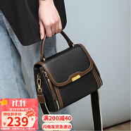 YUYULA包包女包牛皮單肩斜挎包品牌媽媽包中年生日禮物高級感送女友老婆