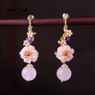 煙雨江南2020年新款潮耳環(huán)女仙美可愛(ài)高級感耳飾網(wǎng)紅耳墜氣質(zhì)耳夾 耳夾款 適合無(wú)耳洞佩戴