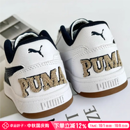 彪馬（PUMA）板鞋男鞋女鞋 秋季新款Caven 2.0運動鞋耐磨復古情侶低幫休閑鞋子 白-海軍藍/Caven2.0/曬圖退10 38 (內(nèi)長240mm)