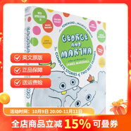 英文原版 George and Martha The Complete Stories 喬治和瑪莎 7個(gè)故事精裝合輯 汪培珽第5五階段 友情情商培養