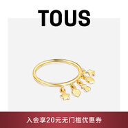 TOUS  桃絲熊COOLJOY戒指925銀鍍金氣質(zhì)指環(huán)女情侶禮物 14