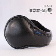 歐肯嘉冬季保暖耳罩男護耳罩保暖女旅游登山戶(hù)外運動(dòng)耳包鹿皮絨耳暖耳捂 黑皮