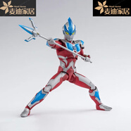 葵影（kuiying）SHF發(fā)光版閃耀賽羅奧特曼人偶可動(dòng)關(guān)節黑暗艾克斯惡貝利 SHF銀河斯特利姆形態(tài)