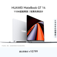 華為MateBook GT 14 酷睿Ultra 輕薄筆記本電腦 115W超能釋放 Ultra 9 32G 2T 皓月銀