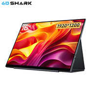 六維鯊便攜式顯示器16英寸屏幕手機筆記本電腦觸摸Ps5switch游戲娛樂(lè )副屏擴展可調節比例 16英寸 1200P 非觸【S16F1】皮套
