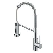 KRAUS Bolden 2-in-1 Commercial Style Pull-Down Kitchen Faucet, Chrome