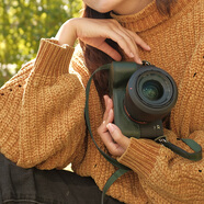 JX索尼a7m4保護套a7r5相機包a7s3配件A1微單皮套真皮相機套殼手柄 A7R5A7M4S3A1圣誕綠 牛皮底座