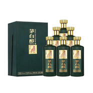 茅臺(tái)貴州茅臺(tái)集團(tuán) 茅臺(tái)醇系列 53度柔和醬香型白酒【新老款隨機(jī)發(fā)貨】 53度 500mL 6瓶 茅臺(tái)醇虎年綠禮盒