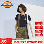 dickies短袖T恤純棉舒適透氣經(jīng)典百搭休閑款上衣短袖T恤10305 黑色 XS