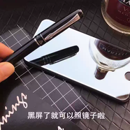 中掌柜適用于蘋(píng)果15鋼化膜iPhone14防窺膜13/12/11美妝鏡子膜14Promax全屏隱私防窺8D鏡面手機膜 8D美妝鏡子膜高清款璀璨銀*一片 iPhone11