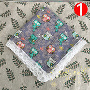 機頂盒防塵布 適配海信激光電視主機防塵罩打印機套機頂盒投影儀 小鳥(niǎo)樂(lè )園(花邊款)-I67 常規尺忖55*55里侎