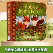 【進口原版】萌寶寶故事翻翻書 森林寶寶 Babies in the Forest 原版書早教認知紙板翻翻書英語啟蒙外版書[0-2歲]  小學(xué)教輔