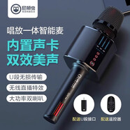 屁顛蟲（Hifier）G50Plus無線藍(lán)牙麥克風(fēng) 內(nèi)置聲卡話筒音箱一體手機(jī)麥 唱歌錄音直播演講主持 家庭ktv 車載音響話筒