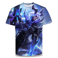 淮果穎國服韓信衣服王者榮耀短袖趙云馬超神威王者短袖T恤寶李白瀾逍遙 特工魅影-百里 L碼【建議90-110斤】