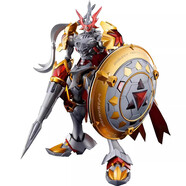 萬代（BANDAI） Figure-rise 數(shù)碼寶貝 拼裝模型玩具 18cm FR 紅蓮騎士獸電鍍