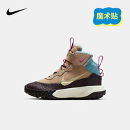NIKE 耐克男女童中高幫靴子HIKEDA BOOT冬季兒童保暖加絨休閑鞋